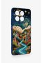 Poco X6 Pro Compatible Night Tale Patterned Silicone Case - 3