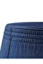Men's Navy Blue 100% Cotton Buttoned Towel Waist Boxer - 3