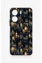 Redmi 13C Compatible Night Tale Patterned Silicone Case - 2