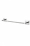 Adhesive 3-Piece Stainless Brass Chrome Bathroom Accessory Set - Towel Holder, Toilet Paper Holder, and Hanger Set - 2