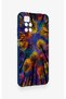 Redmi 10 2022 Compatible Colorful Sky Pattern Silicone Case - 3