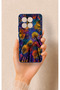 Poco X6 Pro Compatible Colorful Sky Pattern Silicone Case