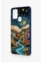 Samsung A21S Compatible Night Tale Patterned Silicone Case - 4