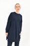 Women's Basic Tunic 30644 Dark Blue