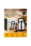 5L Electric Kettle 1800W Large Capacity Stainless Steel Hot Water Boiler with 75cm Power Cord - 4