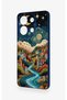 Redmi Note 13 4g Compatible Night Tale Patterned Silicone Case - 4
