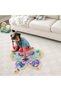 Butterfly Floor Puzzle, 53-Piece Giant Foil-Accented Puzzle with Carry Box - 4
