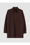 Quality Pieces from Çelebi Store Abundant Placing Soft Touch Women's Sweatshirt Tunic - 6
