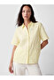Two Mt Shop Quality Lcw Studio White Short Sleeve Embroidered Women's Shirt