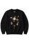 Moonlight Melody Vinyl Swing Graphic Sweatshirt