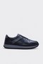 Genuine Leather 722Ma870 Navy Blue Men's Casual Shoes