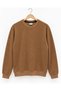 Basic Crew Neck Relaxed Regular Men's Knitted Texture Sweatshirt - 7774 - 3
