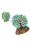 Contour Puzzle Bird Tree, 58-Piece Shaped Jigsaw Puzzle for Kids