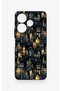 Redmi 13 4g Compatible Night Tale Patterned Silicone Case - 2