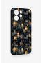 Oppo Reno 15F Compatible Night Tale Patterned Silicone Case - 3