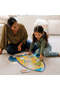 Rocket Floor Puzzle, Giant Foil-Accented Puzzle with Carry Box - 5