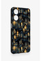 Realme 10 Compatible Night Tale Patterned Silicone Case - 3