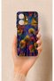 Realme Note 60 Compatible Colorful Sky Pattern Silicone Case