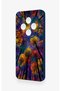 Redmi 14C Compatible Colorful Sky Pattern Silicone Case - 4