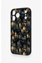 iPhone 17 Pro Max Compatible Night Tale Patterned Silicone Case - 4