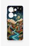 Redmi Note 13 Pro 4g Compatible Night Tale Patterned Silicone Case - 2