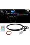 Vehicle Chest Atmosphere Ambient Sound-Sensitive Led Neon Rgb App Controlled Remote Controlled 1.1 Meter USB - 2