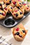 12-Piece Teflon Muffin Cupcake Pie Mold Non-Stick Cake Baking Tray - 3