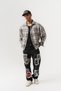 Crossfade Plaid Patterned Long Sleeve Oversize Men's Shirt - 5