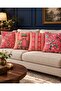 Indian Inspired Bohemian Ethnic Elephant and Shawl Patterned Digital Printed Set of 4 Gift Throw Pillow Covers - 2