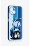 Reeder S23 Pro Max Compatible Blue Scooter Patterned Silicone Case - 3