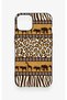 iPhone 14 Compatible African Safari Pattern Silicone Case - 2