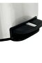 Stainless Steel Pedal Bin | Trash Can for Kitchen, Bathroom and Office | 12 Liter, Silver - 5