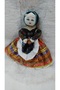 Geographical Trademark Traditional "Carrying Water Test Stone" Handmade Cloth Doll 5K3Z - 4
