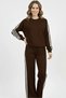 Modal Fabric 4 Stripe Tracksuit Set - 3