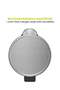Fingerprint Resistant Stainless Steel Pedal Bin | Trash Can with Lid | 20 Liter, Silver - 6