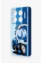 Infinix Gt 20 Pro Compatible Blue Scooter Patterned Silicone Case - 4