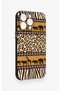 iPhone 13 Pro Max Compatible African Safari Pattern Silicone Case - 3