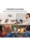 PAC4 Portable Handheld Fan, LCD Display, 3000RPM, 120 Speed Levels, Low Noise, 3H Battery Life, USB-C, Gray - 5