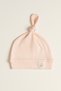 İnterlok Travel by Sea Sailing Emblem Top-Tie Knotted 0-6 Months 100% Cotton Baby Beanie Hat 0-6 Months Set of 4 - 5