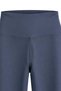 1059 Women's High Waist Gathering Premium Basic Leggings Indigo - 3