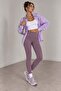 1059 Women's High Waist Shaping Premium Basic Leggings Dusty Rose