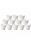 12 Piece Ceramic Cawa Cup Set - 80ml