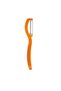 Flat Blade Side Peeler 17.5 cm Orange Peeler - 2