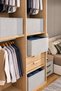 1 Piece Closet Organizer, Shelf Organizer, Foldable Clothing Storage Box – 45×25×20 cm - 5