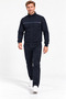 Men's Zippered Compact Combed Cotton Two-Thread Tracksuit Set 2101