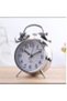 1 Piece Alarm Clock – Metal Alarm Clock with Light and Silent Operation, Suitable for Bedside/Desk Use, Alarm Clock Silent Alarm - 4