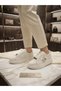 New Season Sports Shoes with Stone-Like Accessories and Details - 2