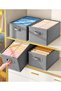 1 Piece Closet Organizer, Shelf Organizer, Foldable Clothing Storage Box – 45×25×20 cm - 4
