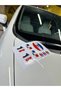 Fransa 3 D oto sticker seti