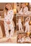 Girl Cotton Soft Cherry Print Long Sleeve Pajama Set - 5